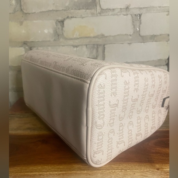 Juicy Couture  NWOT Pink Satchel with Heart Charm
And Gold Hardware, Medium - Picture 9 of 16